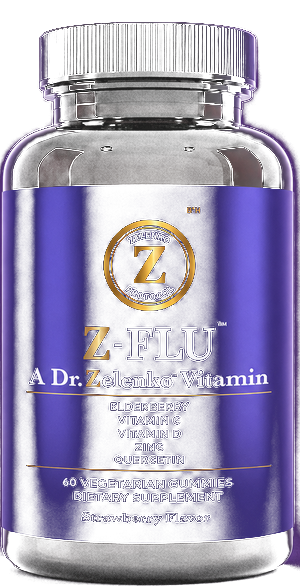Z-Flu supplement bottle