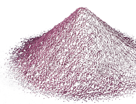 A mound of elderberry powder