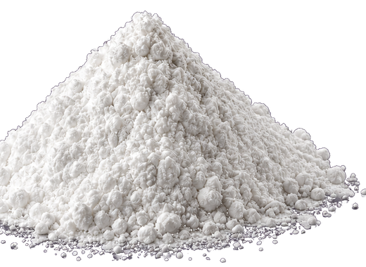 A mound of vitamin C powder
