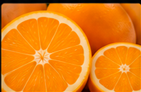Sliced oranges rich in vitamin C